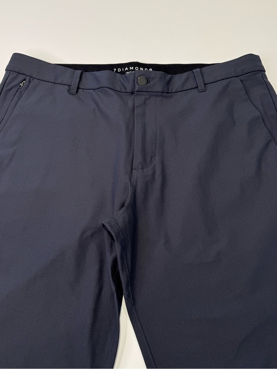 7 Diamonds Other - 7 Diamonds Infinity Chino Athletic Pants Men's 36x32 Navy Blue Golf Athleisure